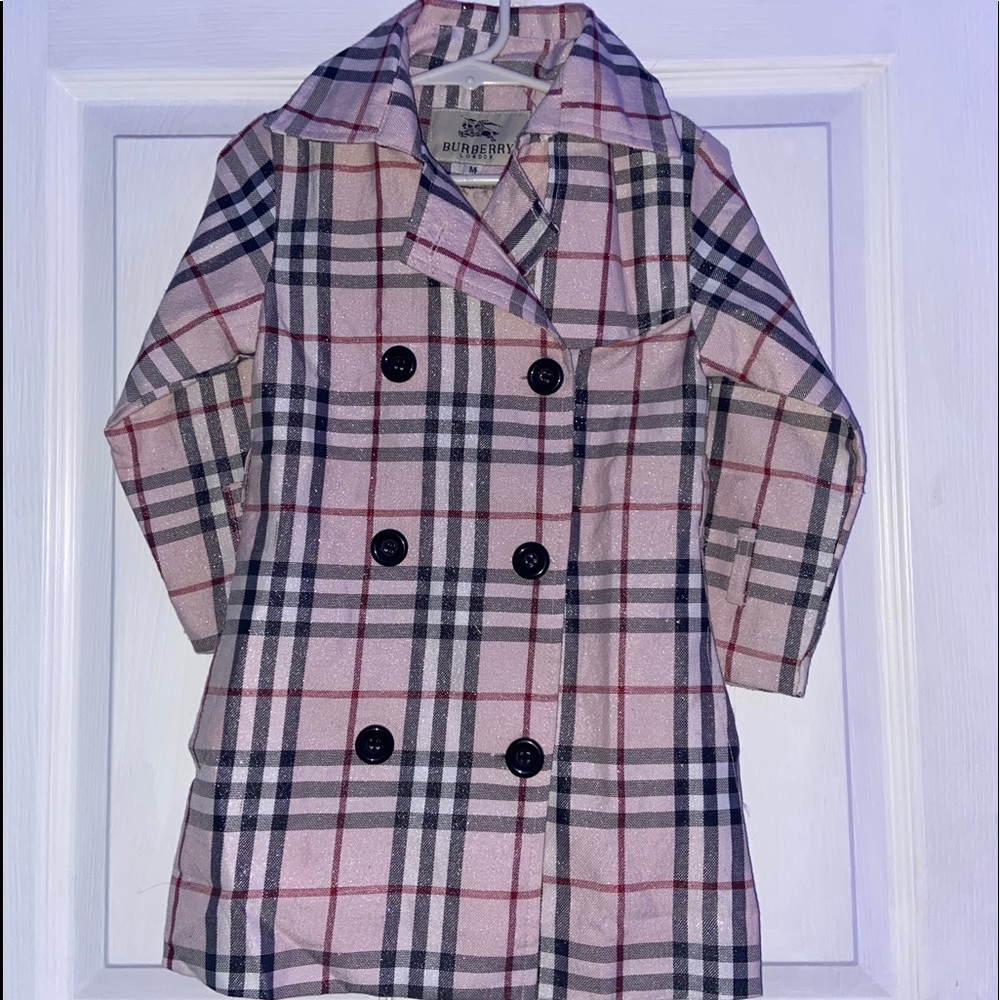 kids burberry designer coat